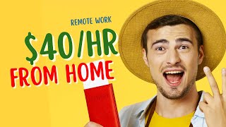 Get Paid $40 Hourly GAMING RESEARCHER Working From Home Job | Best Work From Home Jobs