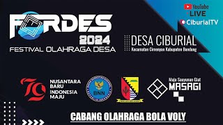 Match 5 Part 2 Bola Voli Putra Festival Olah Raga Desa (FORDES) Ciburial 2024 (14 Juli 2024)