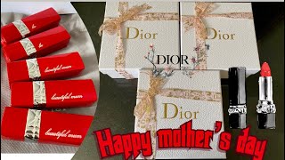 Dior designer Box -Unboxing Dior Gift 🎁 For Happy mother days 2020 💄 Personally and Parfum