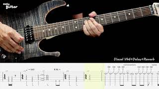 Metallica - Orion Guitar Lesson With Tab Part.2 (Slow Tempo)