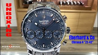 Unboxing Eberhard & Co Chrono 4 "21-42" 31073 CA99 Gioielleria Rosaspina - Bergamo