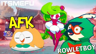 His son fell asleep during RANKED? Funny Duos Ft. @rowletboy  | Pokémon Unite Masters