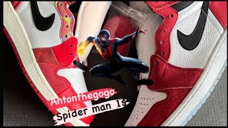 Exclusive & RARE Jordan 1 spider man 2.0 unboxing & review 2024