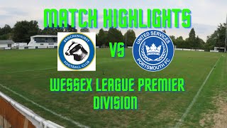 Borckenhurst vs US Portsmouth match highlights (Wessex league premier division)