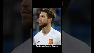 Evolution Sergio Ramos😳#evolution#trend#realmadrid