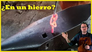 🔥Descubre cómo crear un nudo en un hierro🔨🔨