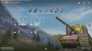 Uprising SU-100Y, 5000 dmg, 7 kills win WoT Blitz 2024 04 10 14 30 19