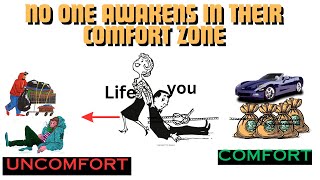 You Don’t Awaken in Your Comfort Zone | Spiritual Enlightenment is through suffering . Non Duality.