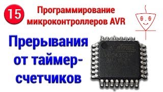 Прерывания от таймер-счетчика ATmega8 | Микроконтроллеры с нуля #15