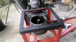 MAIN PARTS OF WASTE OIL STOVE