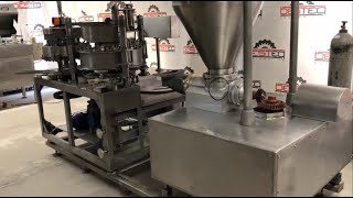 Модернизированный автомат для наполнения банок мясом B2 ФНА/Automatic machine for filling cans with