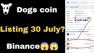 Dogs coin listing date | dogs coin update | crypto airdrops