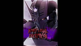 Most Loyal Decepticons. [IDW Tarn and Soundwave Edit.] #edit #shorts #transformers | IB: @SOROS_7