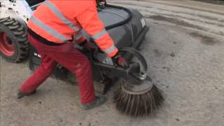 Щетка с бункером для погрузчиков BobCat / Sweepers