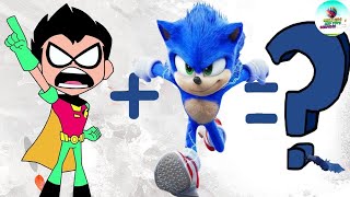 Teen Titans Go! Swap Transforms with Sonic the Hedgehog