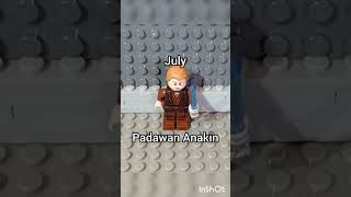 Your Birth Month Your StarWars Character #lego