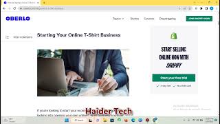 How to start Online t shirt business