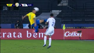 GABRIEL JESÚS PATADA VOLADORA ROJA BRASIL VS CHILE PATADA VOLADORA