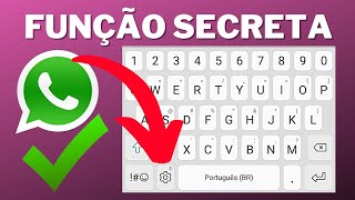 Função secreta no teclado do celular