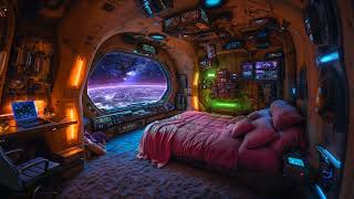 Orbital Space Shelter | Living in Relaxing Space | Soothing Smooth Orbital Space Sounds | 10 hours