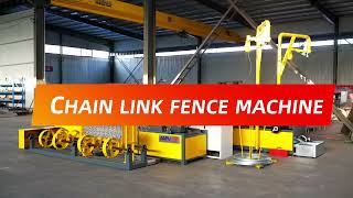 DP20 100DD High speed double wire type chain link fence machine#chainlinkfencemachine