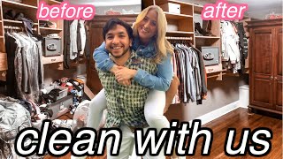 Clean with Me 2020 | Spring Cleaning - Extreme Closet Declutter & Organizing