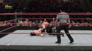 WWE2K17 April Week 4 Raw Match 3 Test vs Blackjack Bradshaw