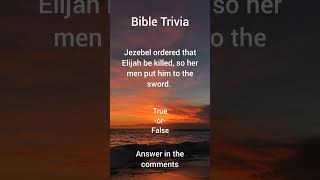 #174 Bible Trivia