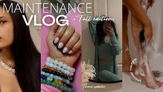 VLOG | FALL MAINTENANCE & SHOWER ROUTINE + HOME UPDATES