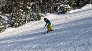 Sosuke's free ski at Searchmont- Bronze medalist in the NASTAR National Championships 2/24/2023