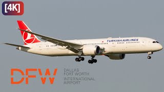 [4K] 40+ Minutes DFW Plane Spotting 747 A350 777 A330 MD11