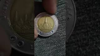 Thailand 10 Baht - Rama IX Coin #currency_collection #coins #dirham #money #CoinsCurrency