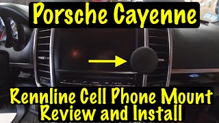 Porsche Cayenne Rennline Cell Phone Mount Review and Install