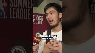 Kai Sotto Post-Game Interview in NBA Summer League #shorts #kaisottonba #kaisotto #nbasummerleague