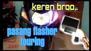 Cara memasang FLASHER TOURING pada YAMAHA MIO M3