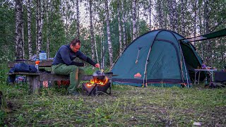 РЫБАЛКА С НОЧЕВКОЙ. Четыре дня в диком месте. Уха на костре. Гитара. Первая пелагика. Часть 1.