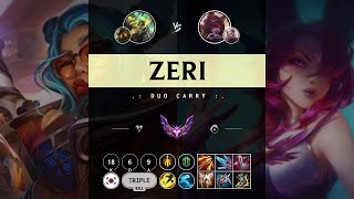 Zeri ADC vs Xayah - KR Master Patch 14.9