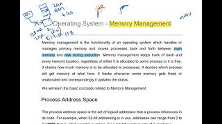 Memory Management- Physical Address vs Logical Address