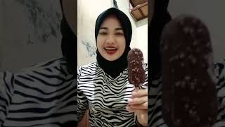 es krim crispy #mukbang #shorts