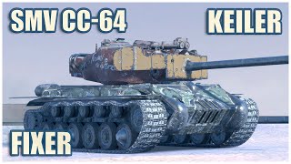 Fixer, Keiler & SMV CC-64 • WoT Blitz Gameplay