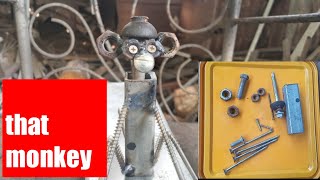 nails monkey | nut & bolt | monkey craft