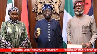 Solid Minerals Development - Tinubu Commends Dele Alake, Receives Gold Bar To Boost Economy