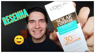 Resenha L'Oreal Paris Solar Expertise Toque Seco