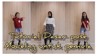 Tutorial dasar pose dan catwalk model || ka syafira || Nazneen || Levina