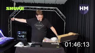 Wes Pitzer, walks us through how to set up of a Shure SLX-D wireless mic system in under 5 minutes