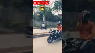 Girls Bike Crash 🤣Funny Bike Shorts 🤣 #_viral_video #bike #_youtube#_funny_videos #_trending