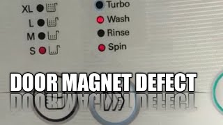 Wash+Spin LED Blinking .... Door Magnet Defect#shorts