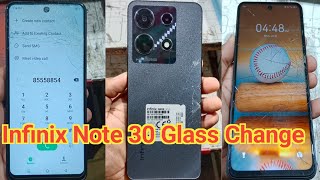 Infinix Note 30 (X6833B) Touch Glass Replacement | how to change Infinix note 30 Touch glass |X68833