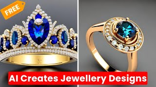 FREE AI Tool Creates Jewelry Designs in Minutes - BlueWillow AI FREE Turorial + 12 Example Prompts