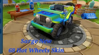 Sarge new 68 hot wheels skin | Beach Buggy Racing 2